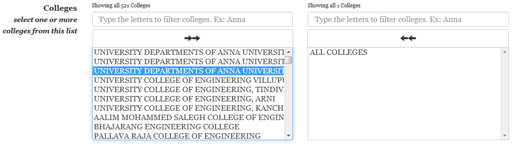 add colleges in TNEAhelp colleges-finder